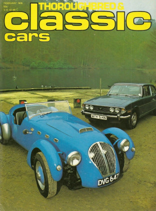 THOROUGHBRED & CLASSIC CARS 1978 FEB - STAG, MARCOS, ALFA ROMEO GIULIETTA